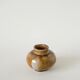 Small ceramic vase, light brown, 1970.