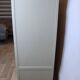 White Parisian wardrobe with hanging rail and shelves – France, 1930s