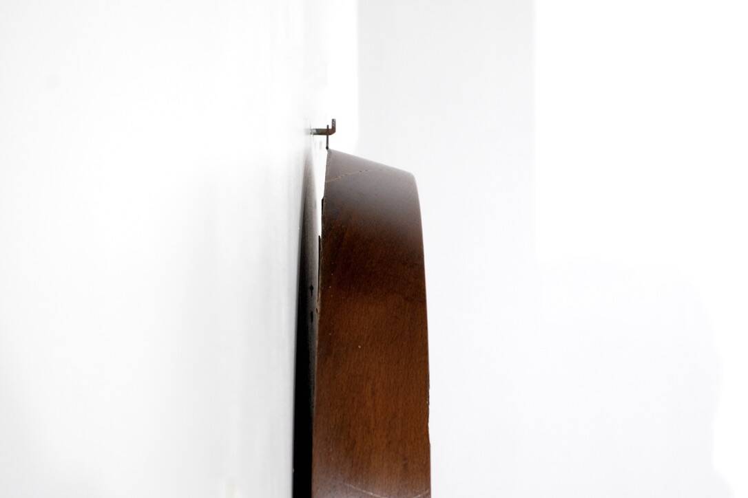 Vintage wooden mirror, Italy, 1960s.