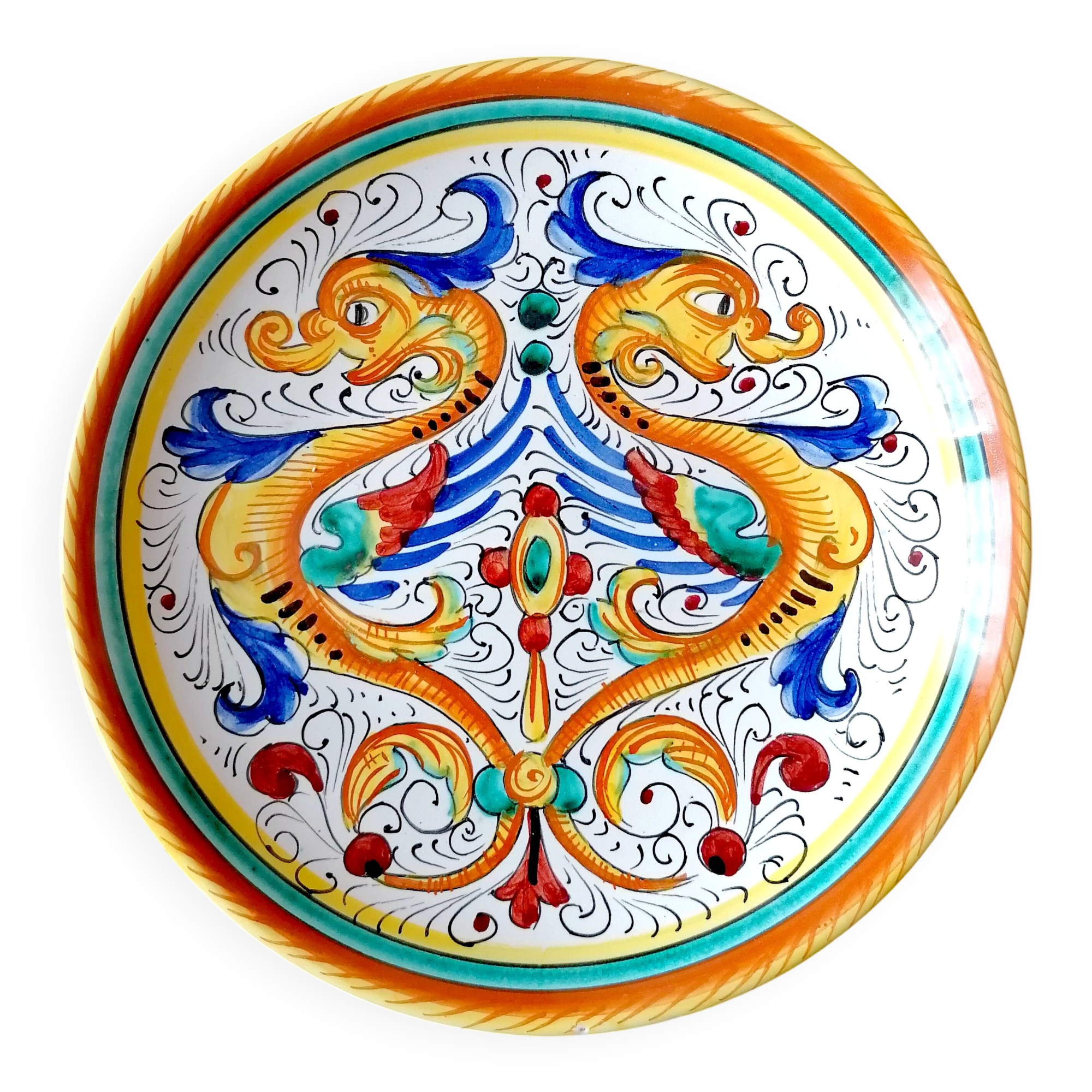 Raffaellesco plate from Deruta