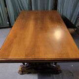 Rare large Renaissance-style walnut table