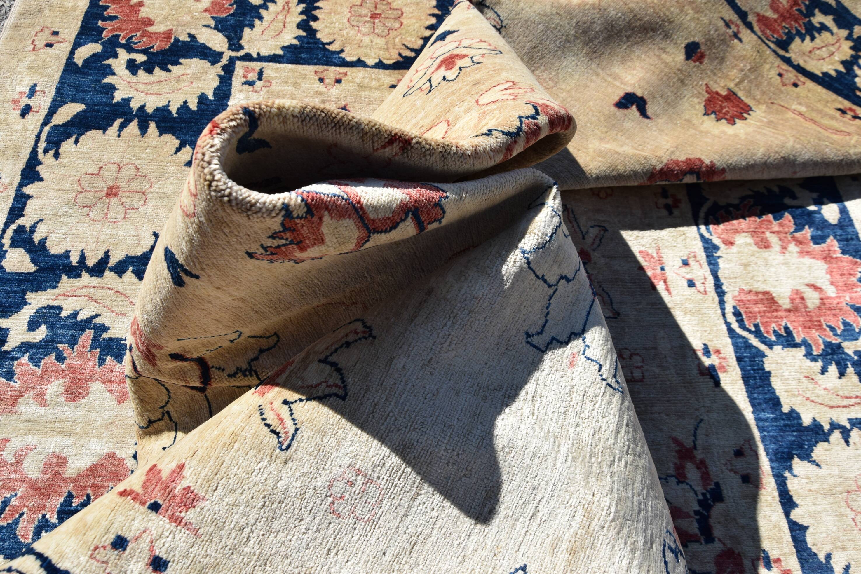 Ziegler oriental rug - handmade: 3.00 X 2.45 meters. Quality: wool