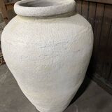 White terracotta jar