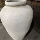 White terracotta jar