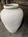 White terracotta jar