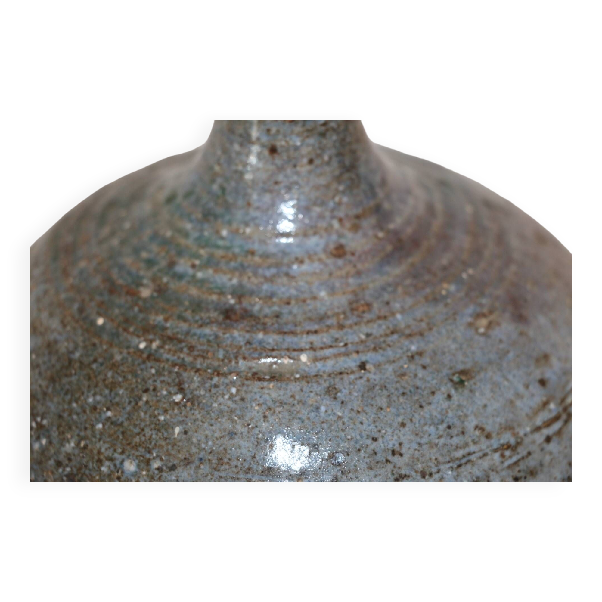 Alain Blanchard ceramic ball vase