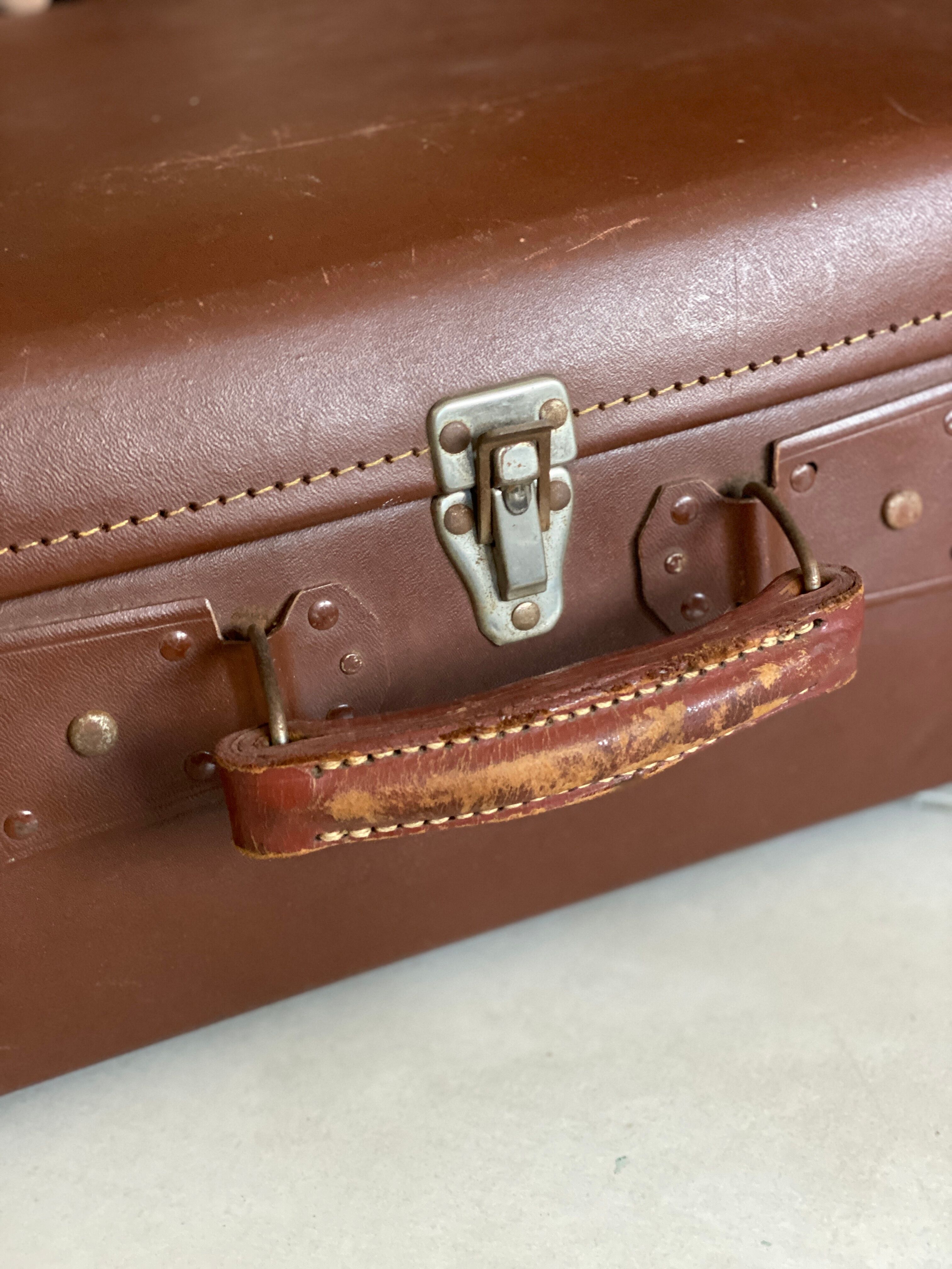 Old vintage suitcase
