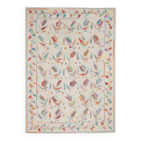 Kilim afghan brode suzani 232 x 169 cm