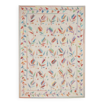 AFGHAN RUG EMBROIDERED SUZANI 232 x 169 cm