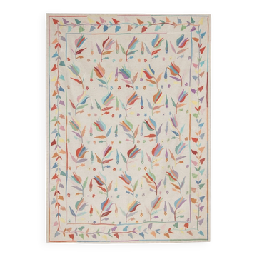 AFGHAN RUG EMBROIDERED SUZANI 232 x 169 cm