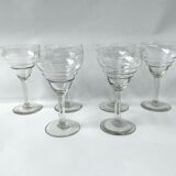 6 verres à pied Selency x Monoprix Croisé Laroche