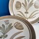 Longchamp flower flat plate