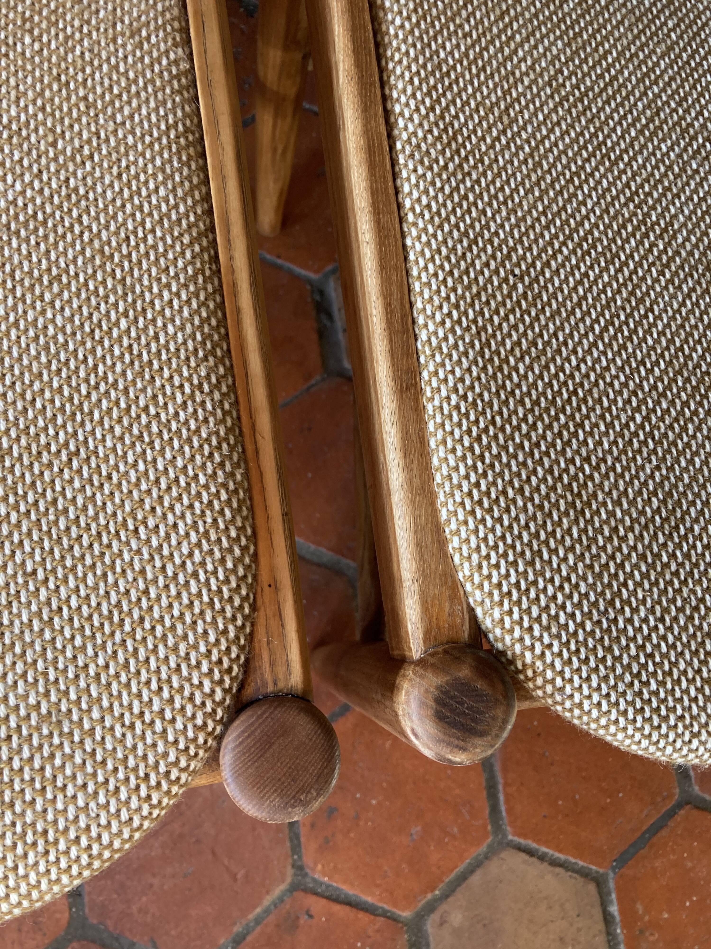 4 vintage Scandinavian style chairs