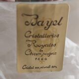 Crystal ice bucket from the royal crystal factories of Champagne.