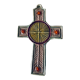 Ceramic wall cross signed Taburet