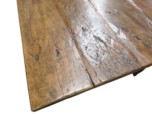 Table de salle à manger/table de ferme vintage XL en bois robuste