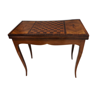 Table de jeu Louis XV époque XVIII eme