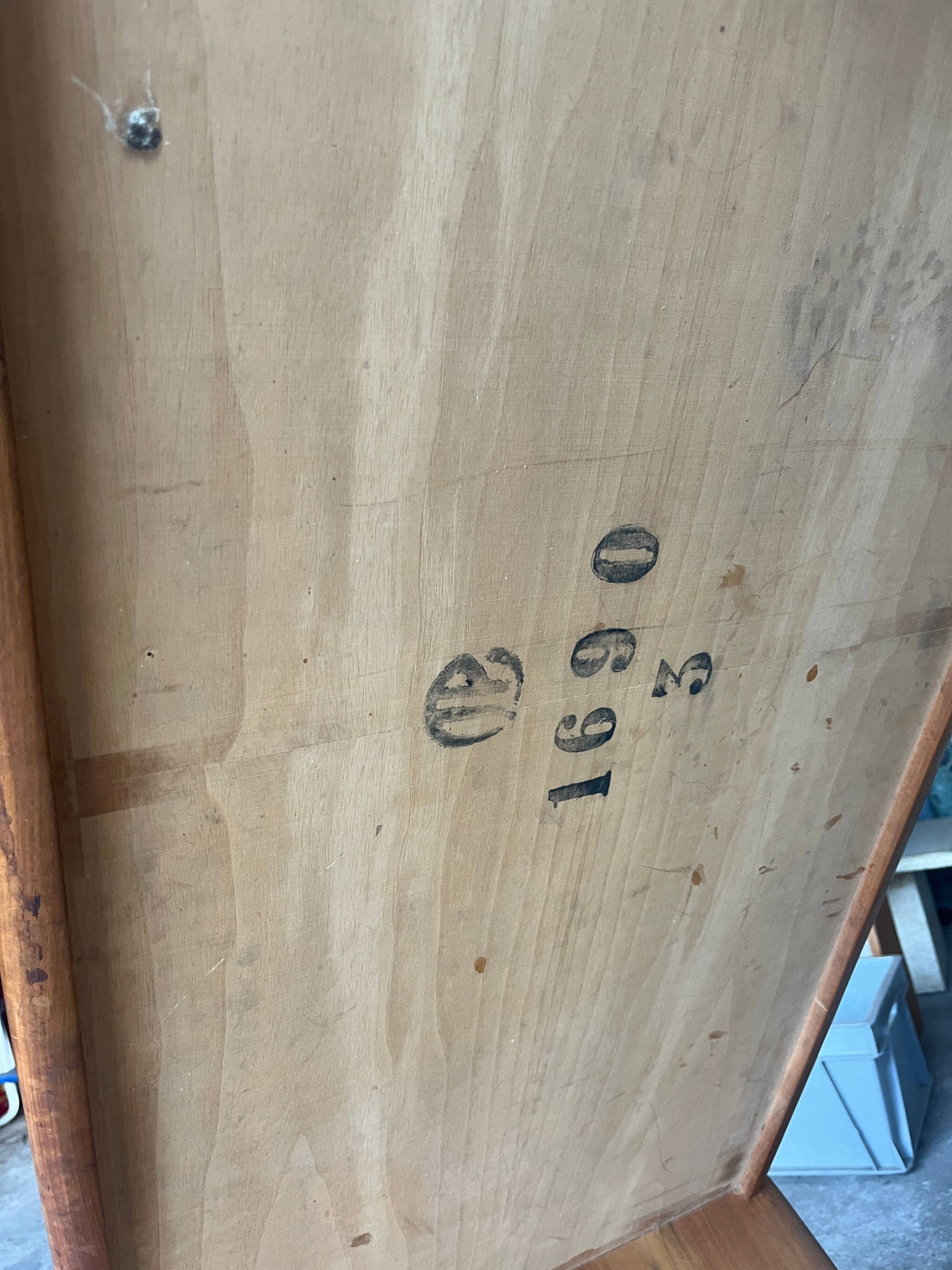 Vintage sculptural coffee table in wood