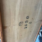 Vintage sculptural coffee table in wood