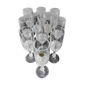 11 flûtes champagne