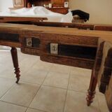 Extendable round table in Walnut 6 feet