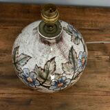 Pied de lampe en céramique