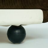 2 Mario Bellini for C&B Italia Modular 'Amanta' Seating Elements in Brown