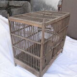 Old wooden cage