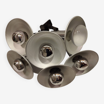 Lots of 6 chrome Lita brand spotlights with removable deflectors