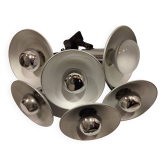 Lots of 6 chrome Lita brand spotlights with removable deflectors