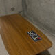 Scandinavian coffee table in teak and ceramic from the 1960s.