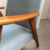 Boomerang style armchair 60s