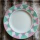 2 old plates from Digoin and Sarreguemines