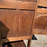 Oak sideboard, Art Nouveau
