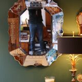 Large antique Venetian mirror