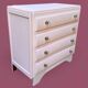 Vintage powder pink commode Farrow & Ball, matte finish