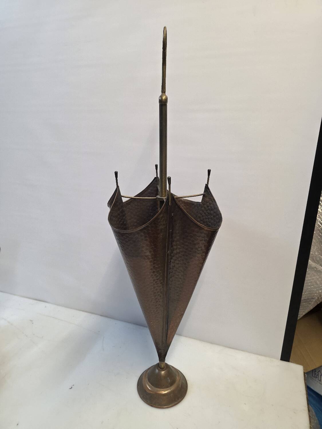 Brass umbrella stand