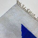 Traditional handmade pure wool Berber rug size 150/250 cm