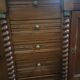 19th century sideboard with two doors and drawers