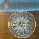 Set of 47 lorraine crystal glasses