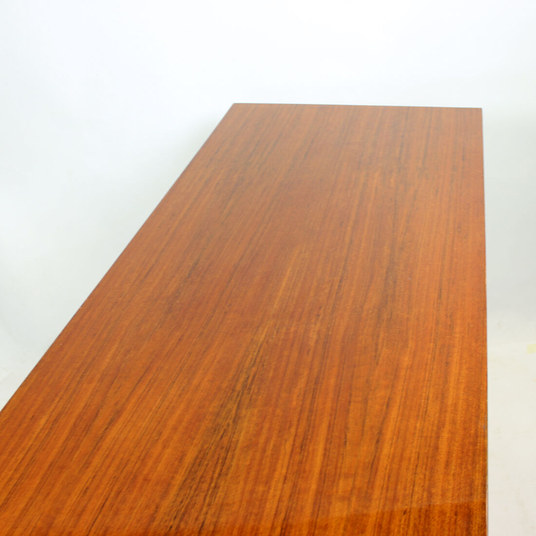 Long Height Adjustable Coffee/Dining Table In Mahogany, Czechoslovakia 1970s