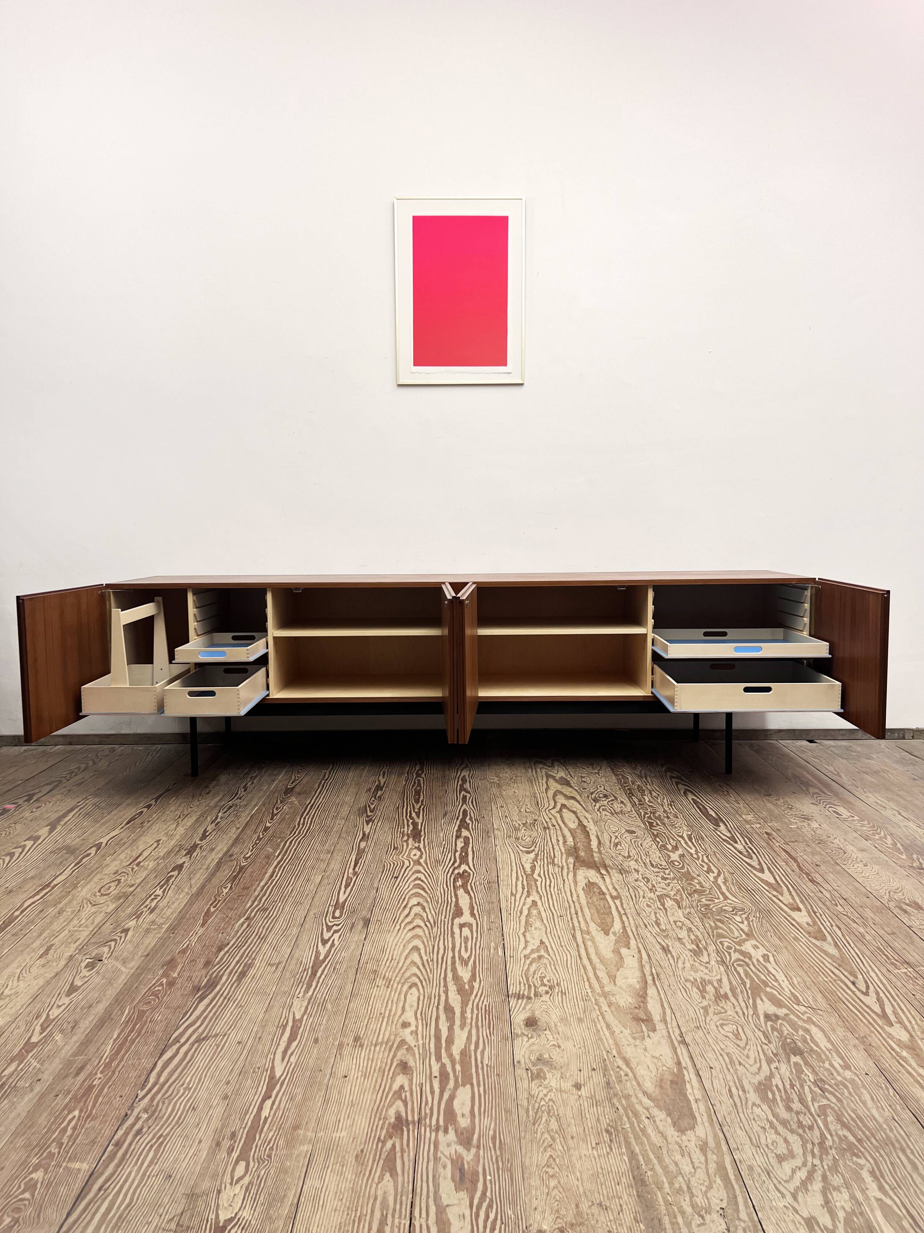Mid-Century Teak Sideboard B40 by Dieter Waecker for Behr, 1960