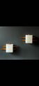 Pair of Scandinavian wall lights