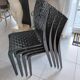 Kartell ami ami black chairs