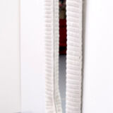 Large Rattan Mirror, Holland, 1970s 53x116cm