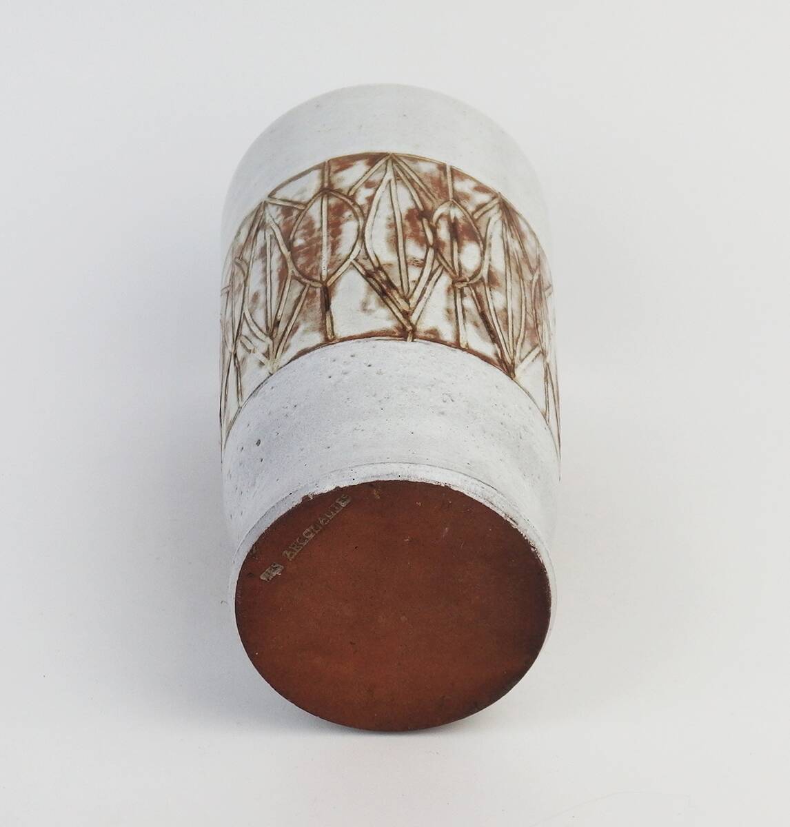 Vallauris ceramic vase by Les Argonotes