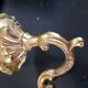 Gold wall lamp