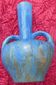 Ceramic Vase Pierrefonds stoneware Art Deco, signed with VERY LARGE SIZE HELMET!