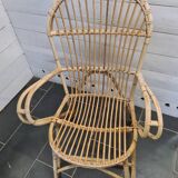 Rattan armchair