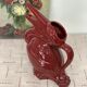 Zoomorphic pitcher pelican ceramic art deco Poet Laval